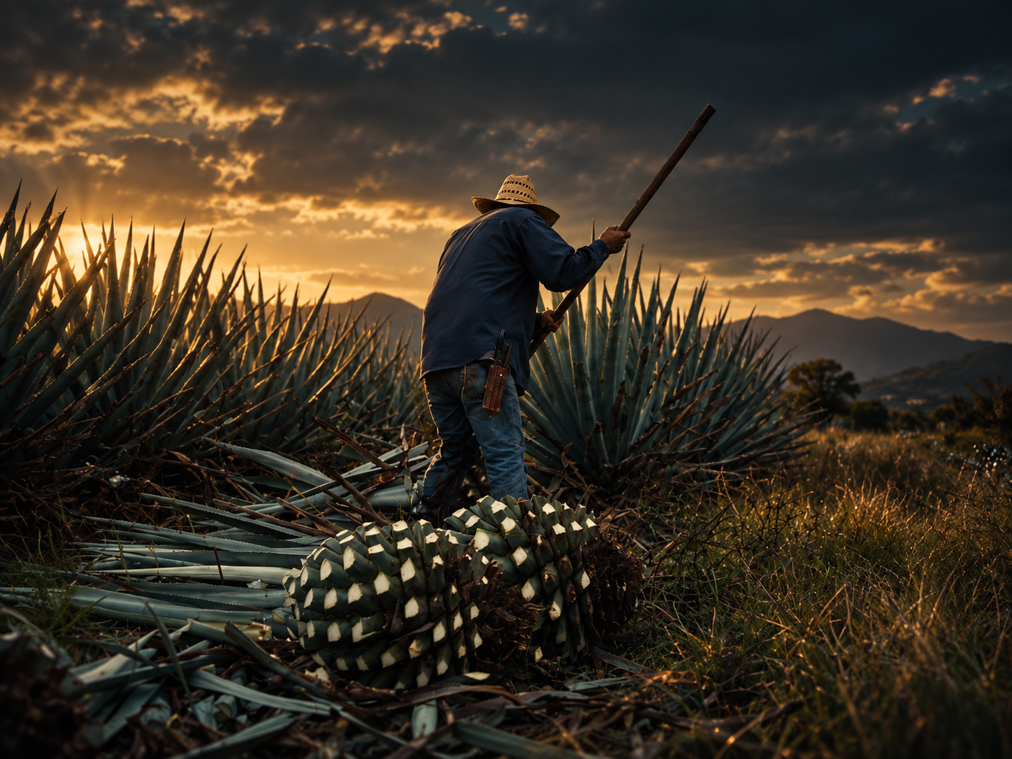 Agave fields